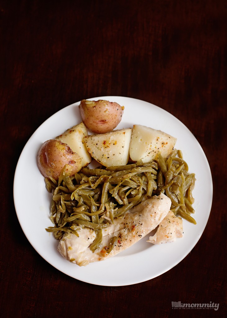 Good Seasons Italian Dressing Chicken, Green Beans & Potatoes Recipe - Even the kids love it! This is a must pin!!