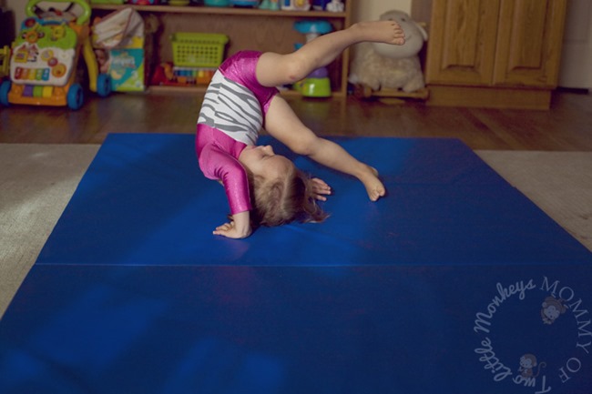 Toddler tumbling hot sale mats