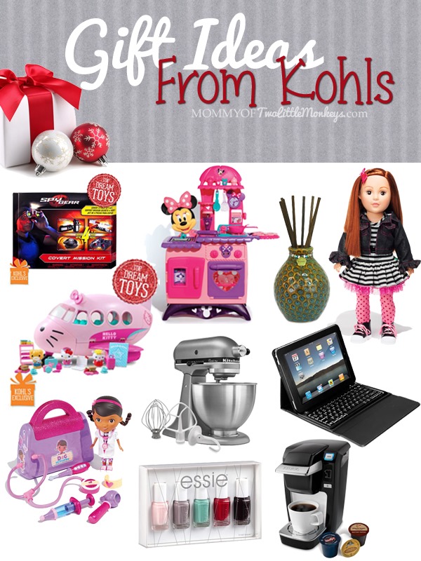 Gift Ideas & Coupons from Kohls Still Time to Shop!