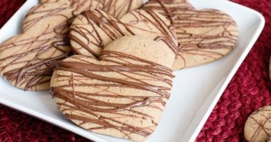 Nut Free SunButter Sugar Cookies with Chocolate Drizzle