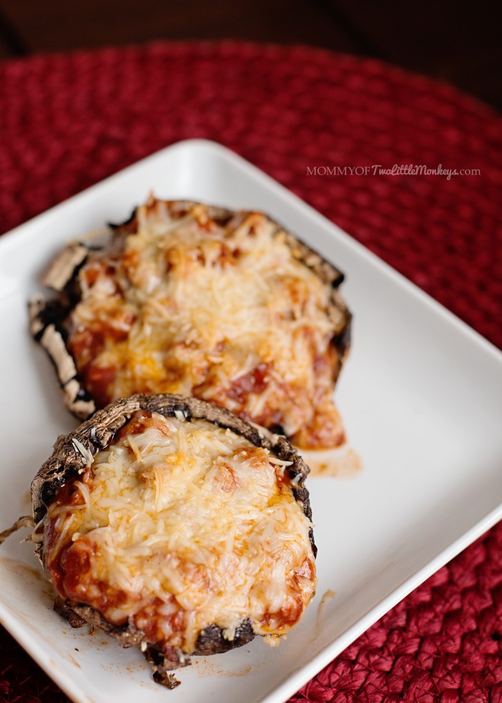 Portobello Recipes Low Fat Cheesy Italian Stuffed Mushroom Mommity