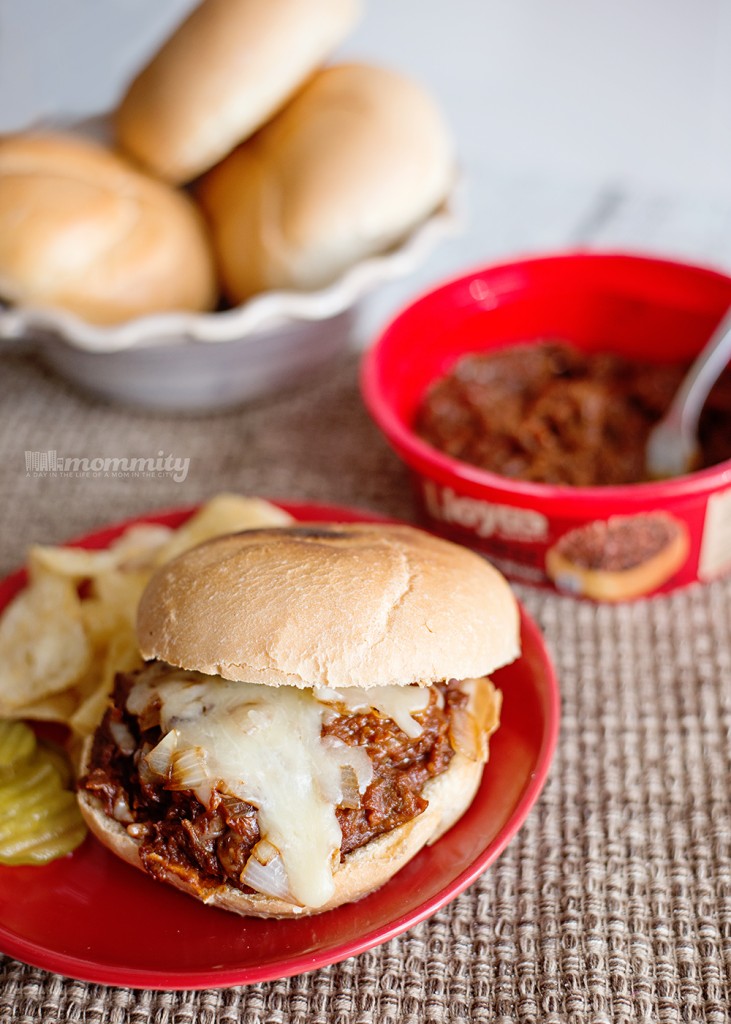 Shredded BBQ and Monterey Cheese Sandwiches - Quick Weeknight Meal!