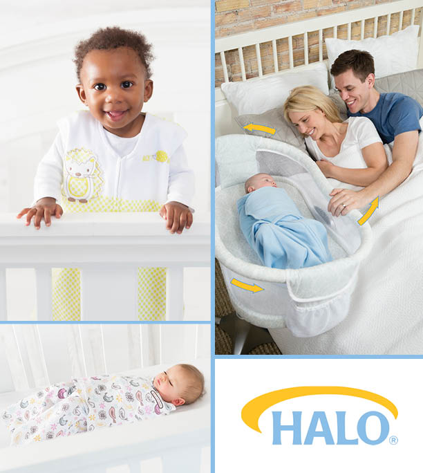 Safe Sleep from the Start - HALO Bassinet & Swaddle Giveaway!