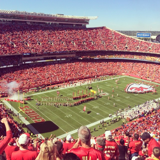 Tailgating in a Sea of Red with Bacon! Chiefs Tailgating Experience Sweepstakes