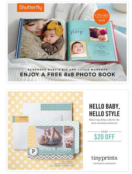 Capture Baby's Precious Moments with Boppy, Shutterfly and Tiny Prints