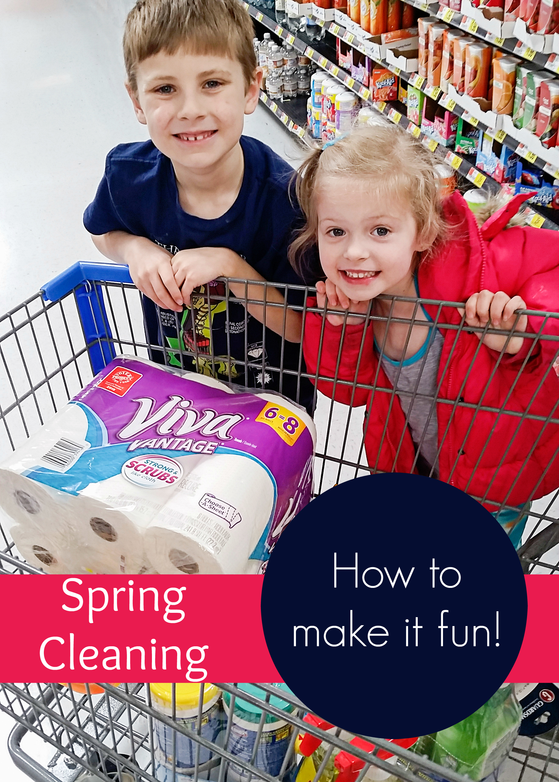 How I Make Spring Cleaning Fun for the Kids!