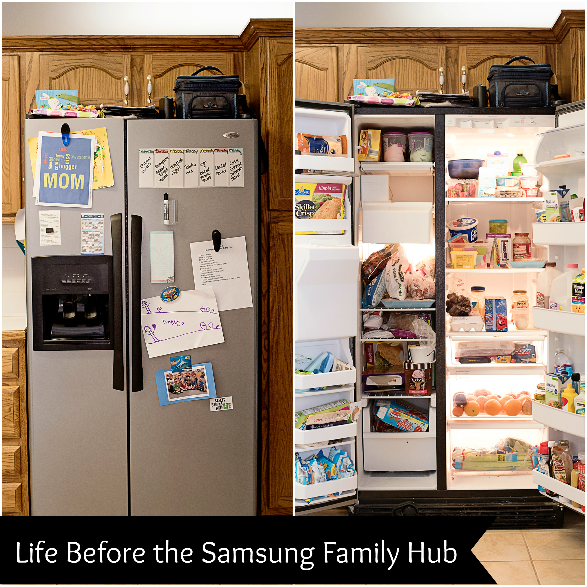 Samsung Smart Refrigerator with Family Hub from Nebraska Furniture