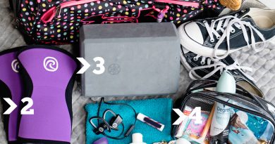 What to Bring to the Gym - Fall Gym Bag Essentials