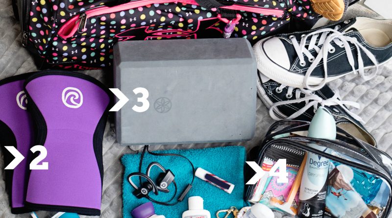 What to Bring to the Gym - Fall Gym Bag Essentials